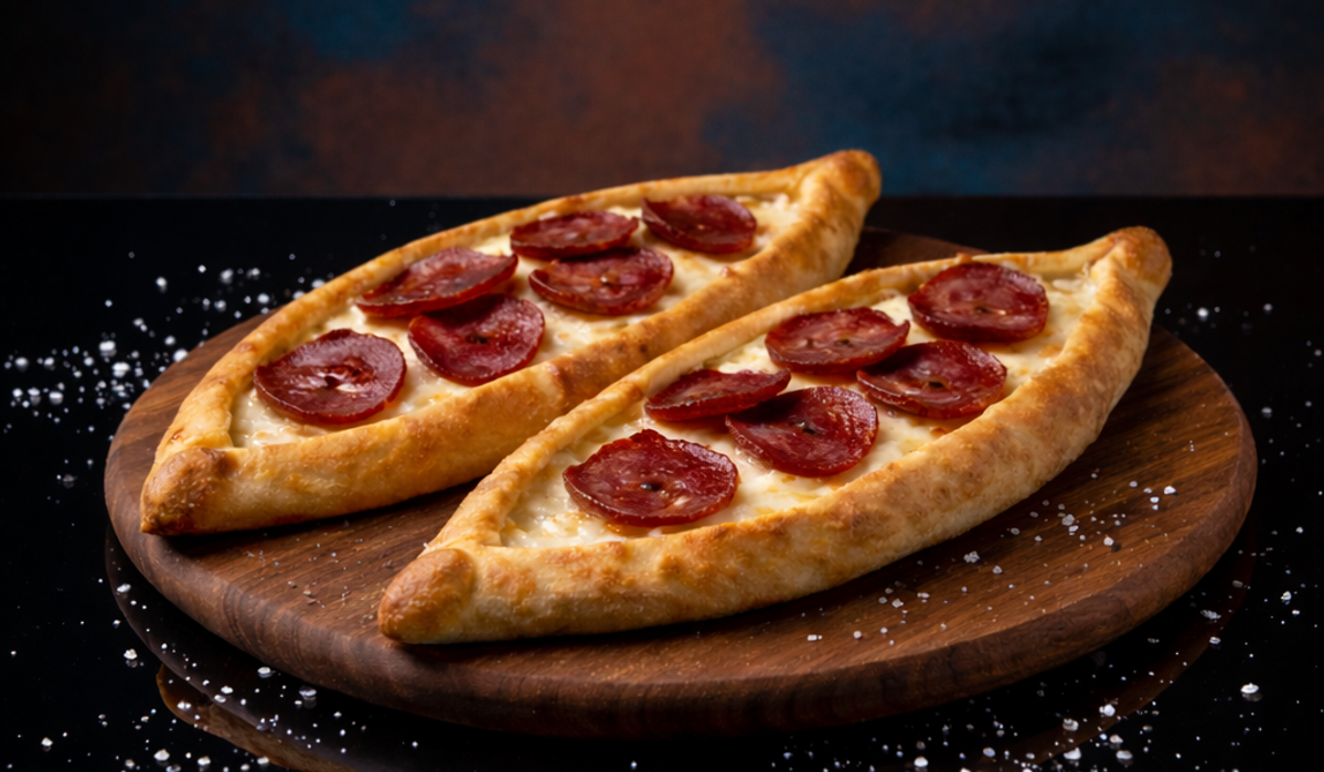 Pides Mozzarella Sucuk