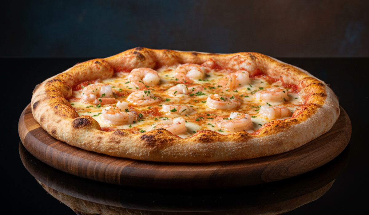 Pizza Scampis
