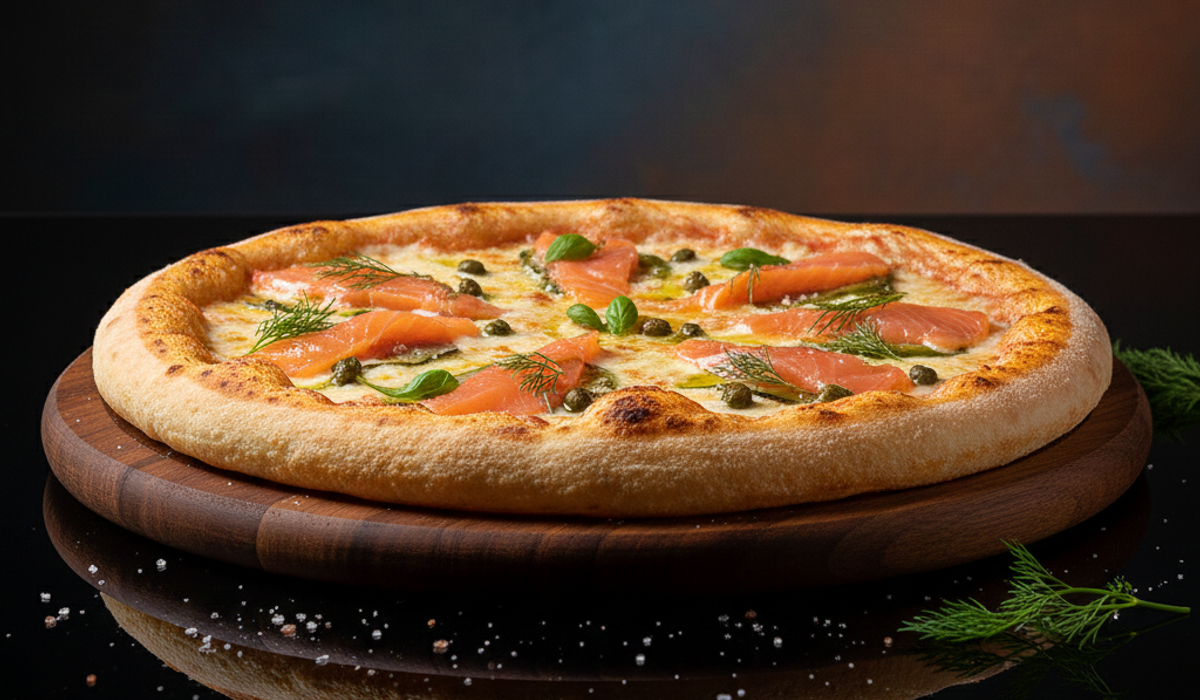 Pizza Saumon